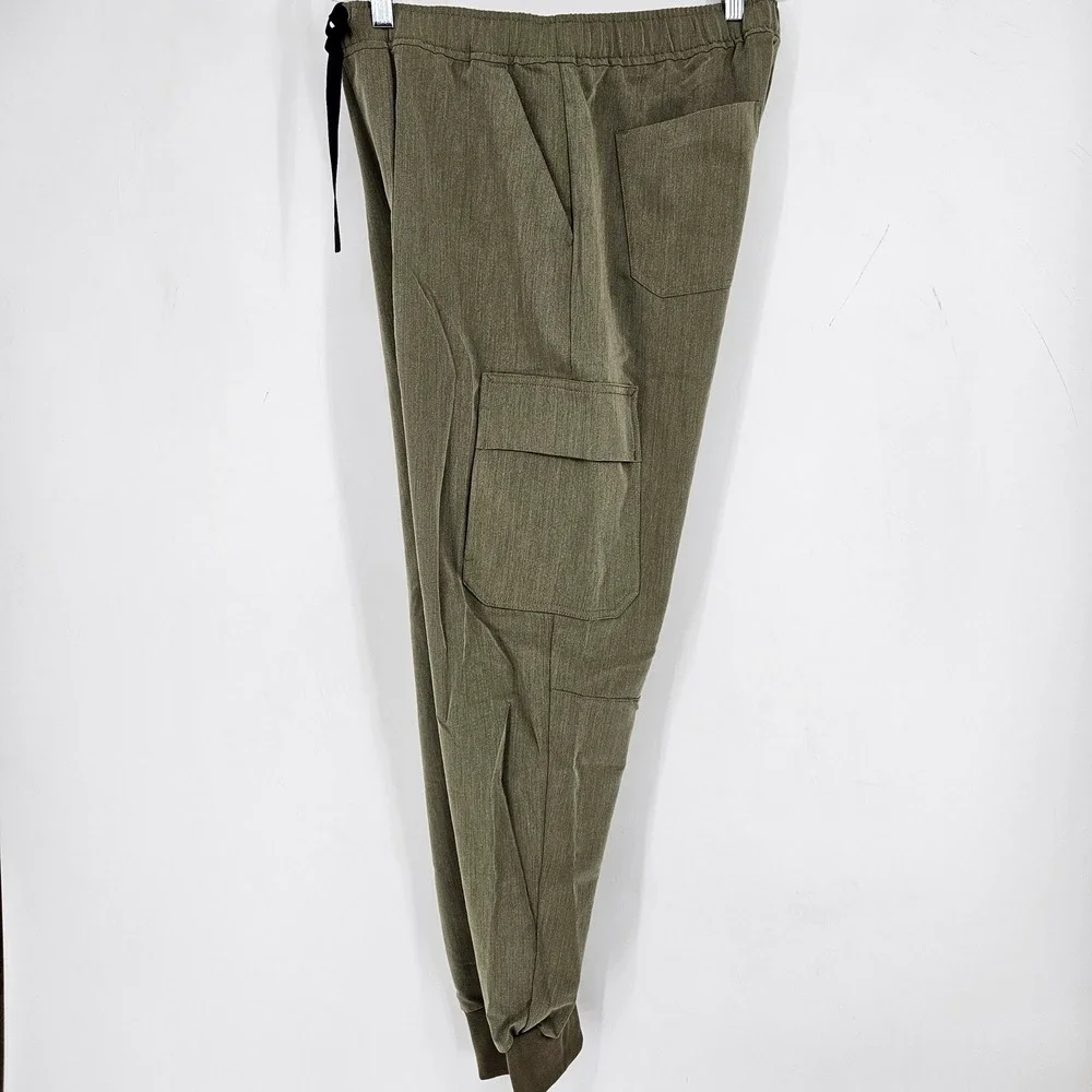 Figs Scrub Pants Mens Medium Classic Tansen Cargo Jogger Healthcare Olive